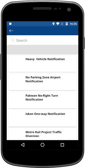 Ahmedabad Traffic Mitra App.