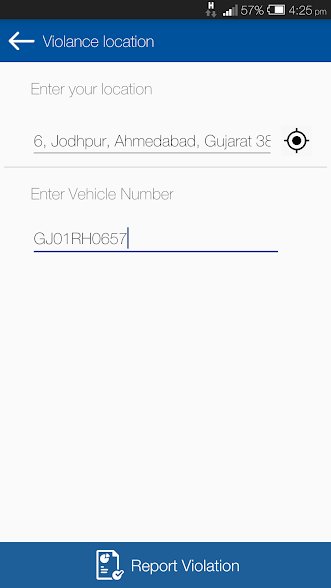 Ahmedabad Traffic Police App.