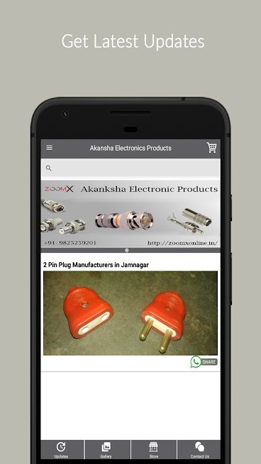 ZoomX – Akansha Electronics Products App.