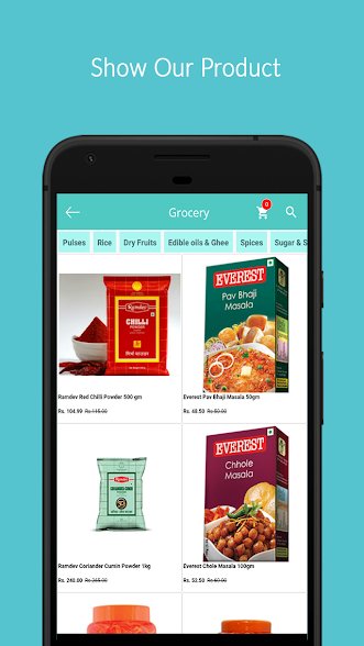 Anjani Super Mart- Online Groceries Shopping App.