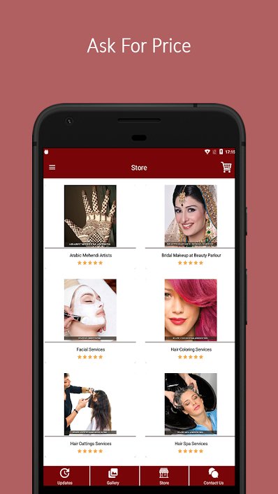 Archnas Unisex Beauty Salon – Beauty Salon App.