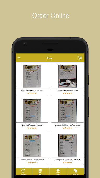 Hum Tum Cafe & Restaurant App.