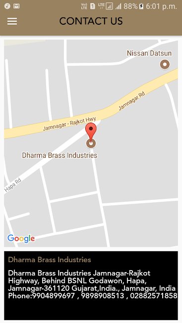 Dharma Brass Industries App.
