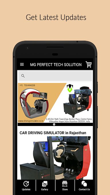MG Perfect Tech Solution – Driving Simulator App.