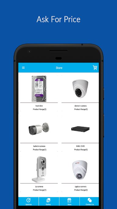 Vision Master – Electronic Security System App.