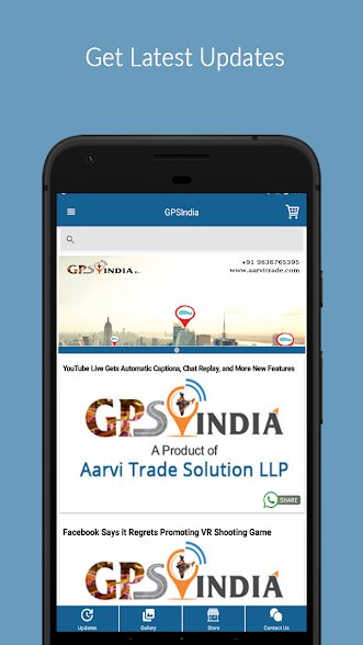 GPSIndia – Aarvi Trade Solution LLP App.