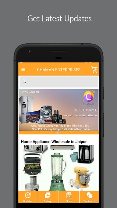 Chaman Enterprise – Home & Hotel Appliances App.