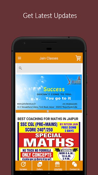 Jain Classes – Competitive Exams Classes App.
