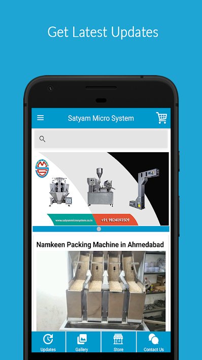 Satyam Micro System -Manufacturing Packing Machine App.