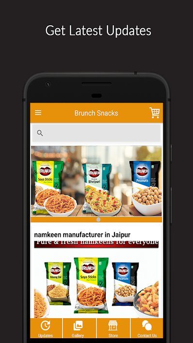 Brunch Snacks – Namkeen Manufacturer App.