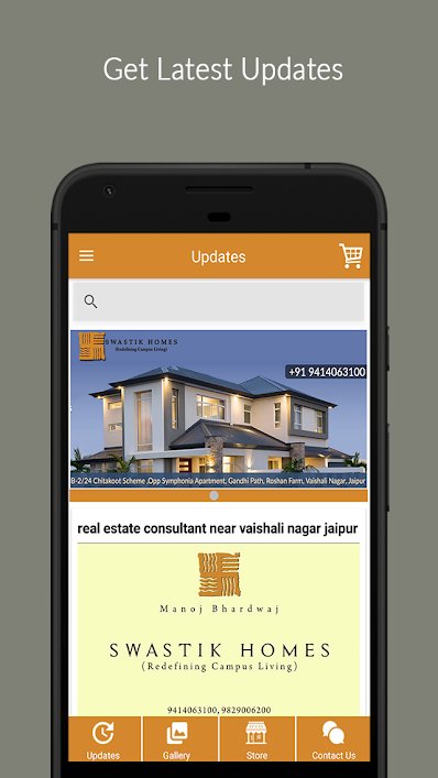 Swastik Homes – Real Estate App.
