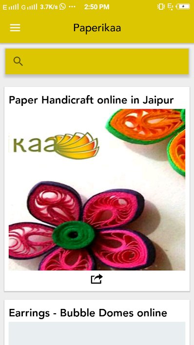 Paperikaa Handmade Paper Craft App.