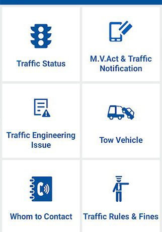 Ahmedabad Rural Traffic Police App.