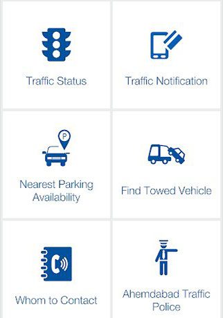 Ahmedabad Traffic Police App.