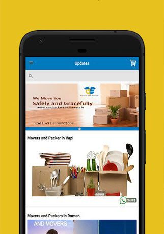 Azad Packers And Movers – Packing Solution App.